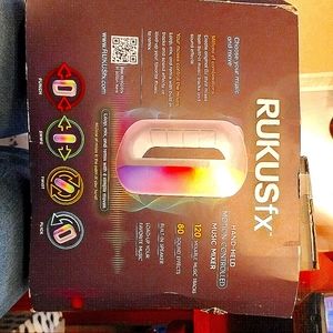 RUKUSfx motion control music mixer.